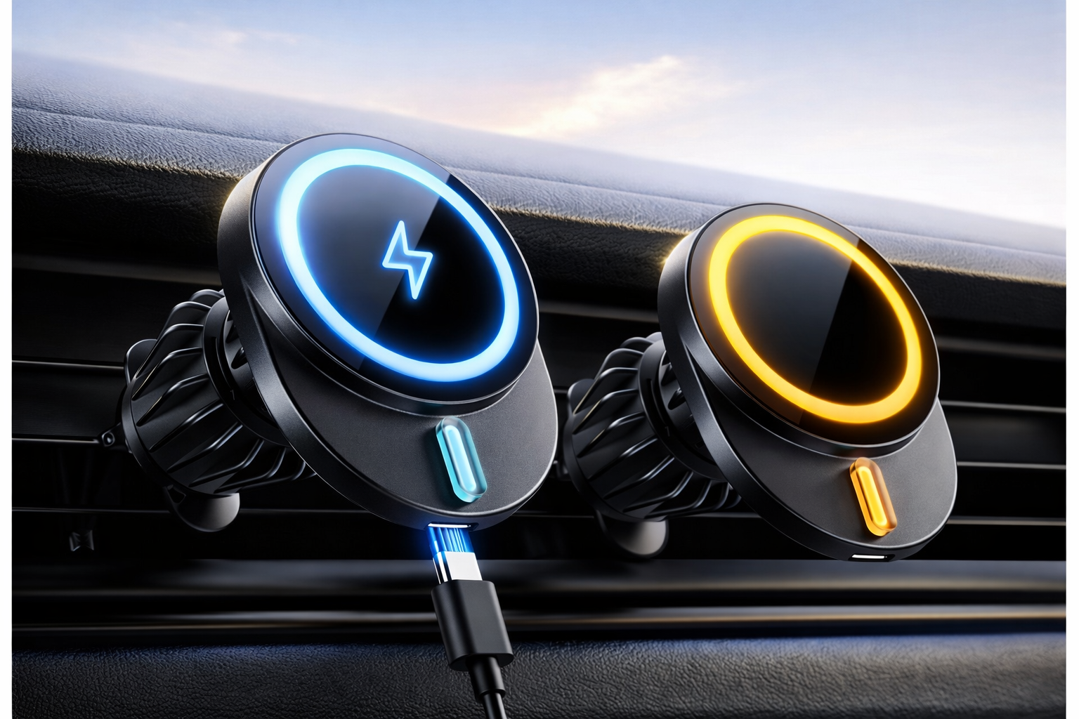 Support de charge sans fil Joyroom pour grille d’aération