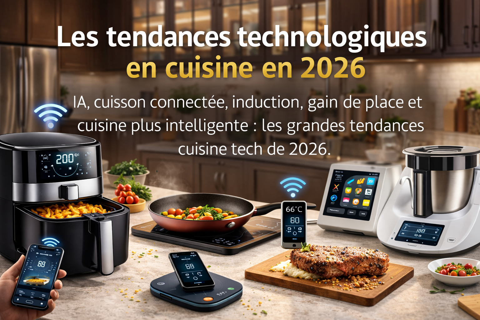 Tendances technologiques pour la cuisine 2026