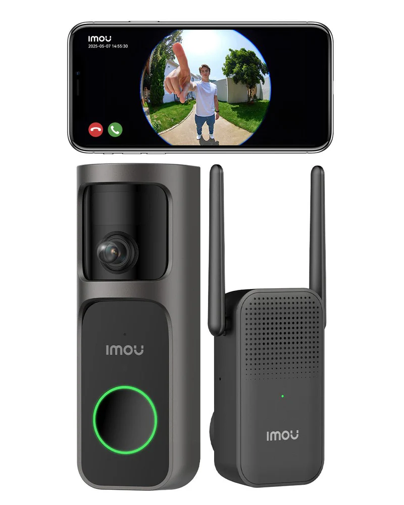 Sonnette connectée IMOU Doorbell 3 Kit