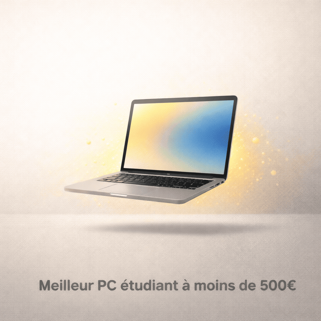 Meilleur PC etudiant a moins de 500 euros