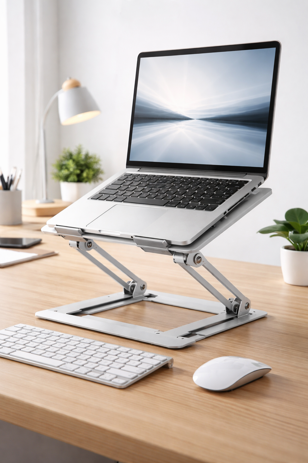 Support PC portable réglable en aluminium